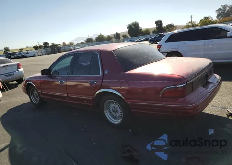 1995 Mercury Grand Marquis Ls z USA, uszkodzony, nr VIN 2MELM75W8SX619942